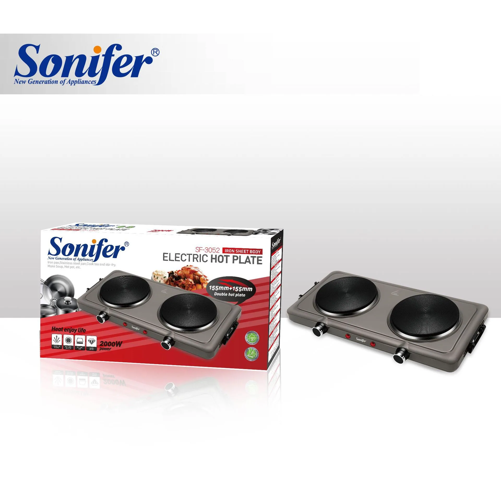 Sonifer Electric Hotplate SF-3052 3
