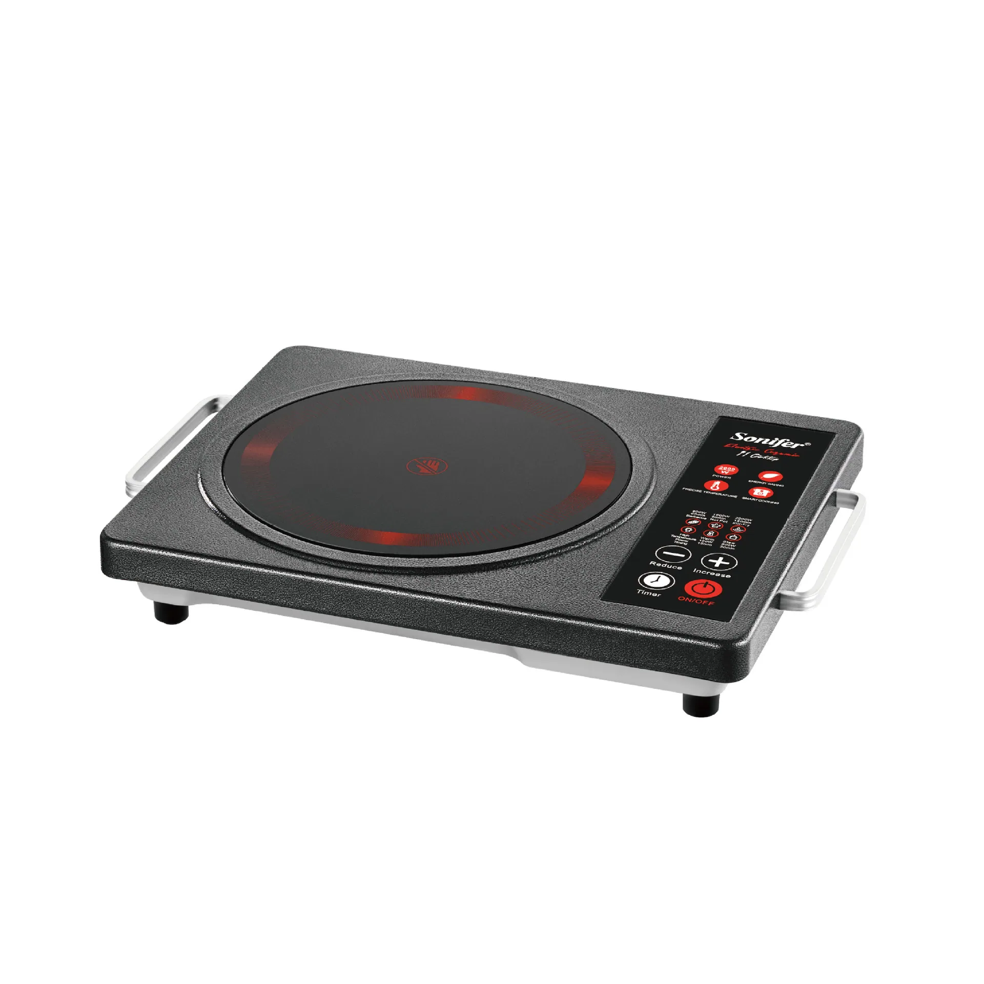 Sonifer SF-3065 3cm diameter high temperature resistant microcrystalline plate infrared electric stove for home use 2