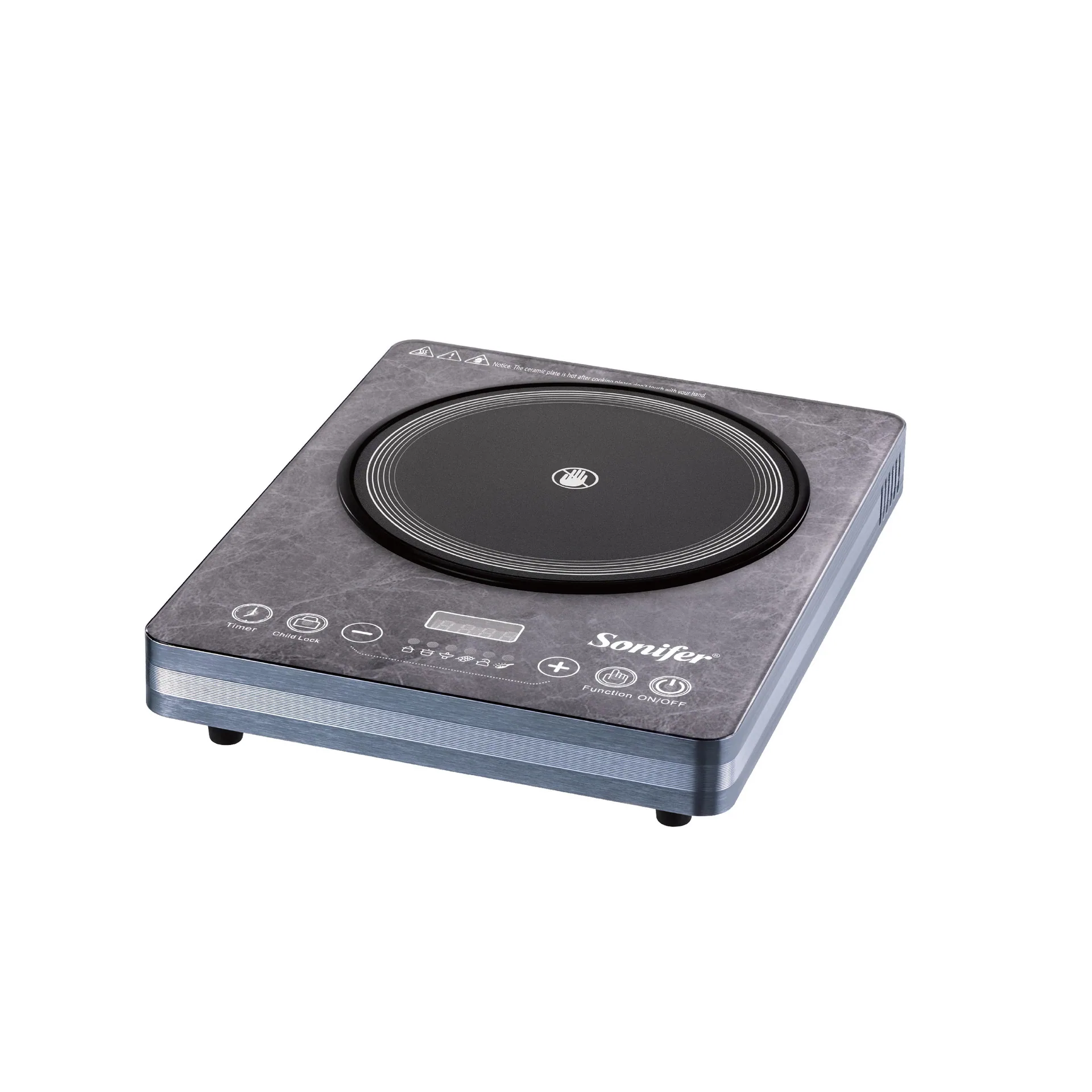 Sonifer SF-3066 Household 22cm Diameter High Temperature Resistant Microcrystalline Plate Infrared Electric Stove 7