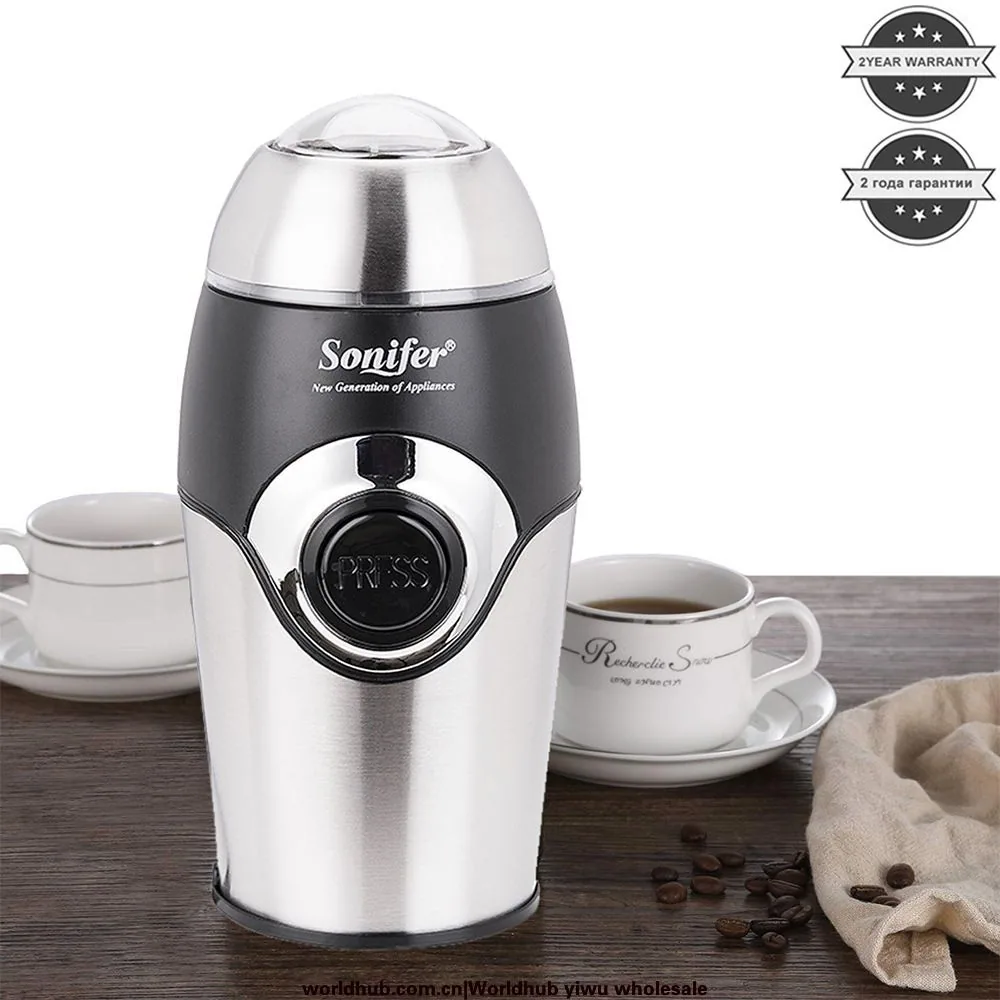 sonifer Automatic Coffee Bean Grinder Electric Grinder Coffee Grinder SF-3507