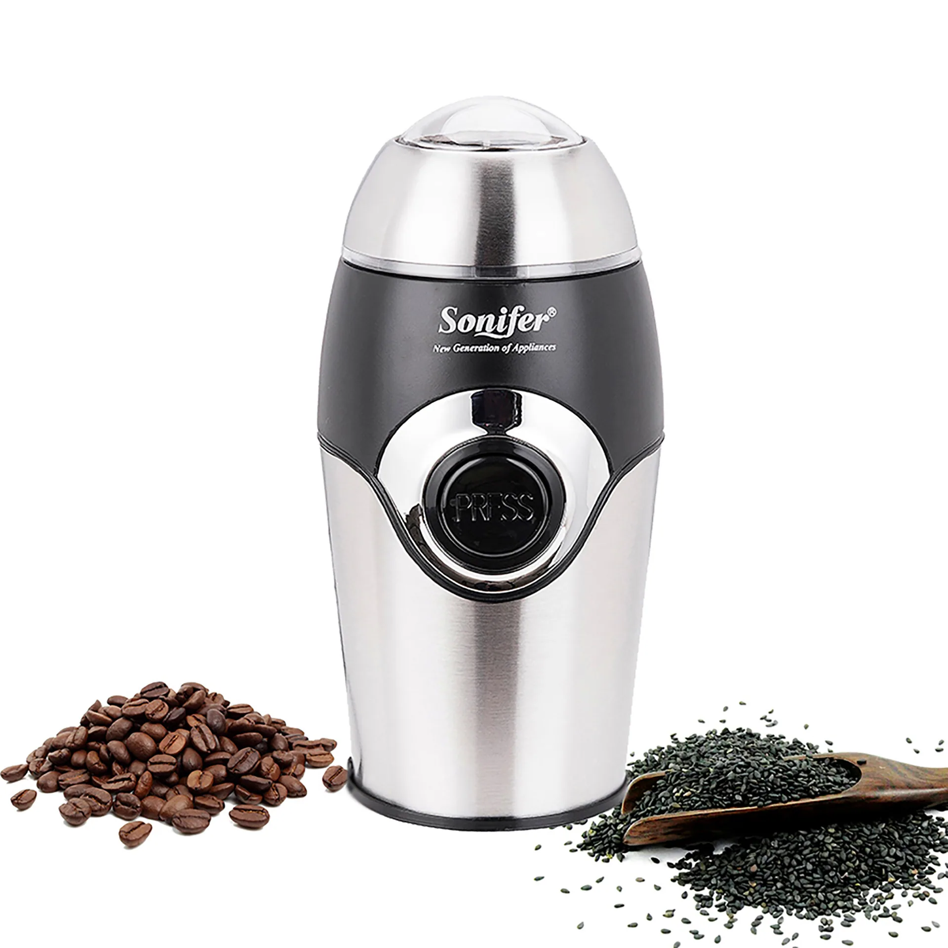 sonifer Automatische Kaffeebohnenmühle Elektrische Mühle Kaffeemühle SF-3507 5