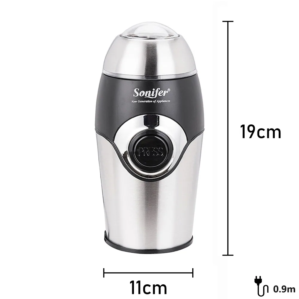 sonifer Automatische Kaffeebohnenmühle Elektrische Mühle Kaffeemühle SF-3507 3