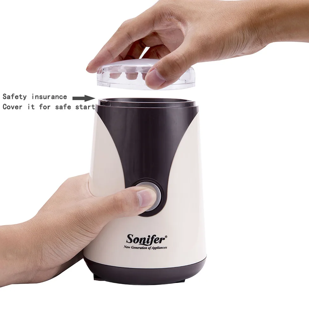 sonifer Pengisar Biji Kopi Automatik Pengisar Elektrik Pengisar Kopi SF-3519 2