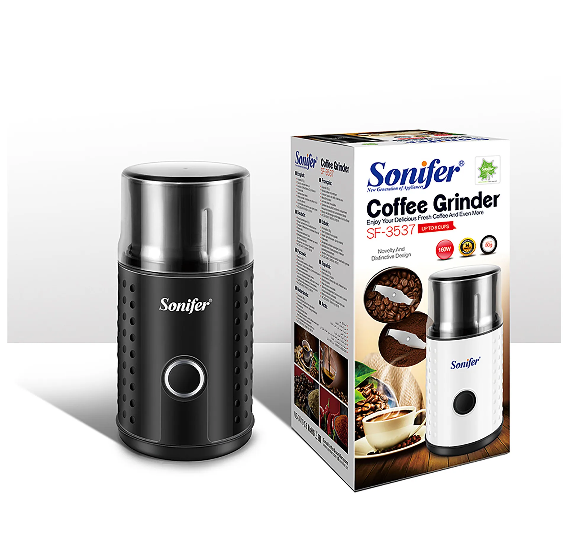 sonifer Molinillo de Café Eléctrico Automático Molinillo Eléctrico Molinillo de Café SF-3537 2