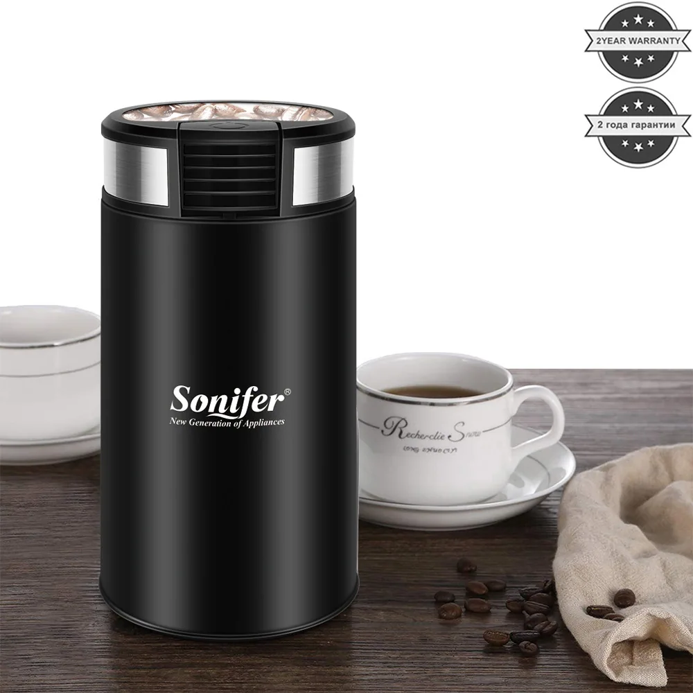 sonifer Automatic Coffee Bean Grinder Electric Grinder Coffee Grinder SF-3526 3