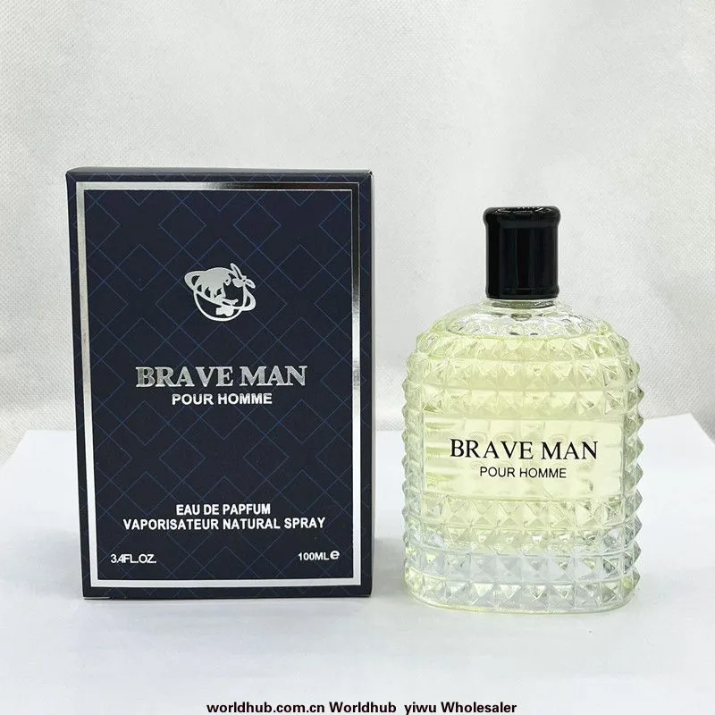 Factory direct sales BRAVE MAN men's perfume Yiwu foreign trade wholesale cross-border Africa, Middle East Viet Nam fragrance