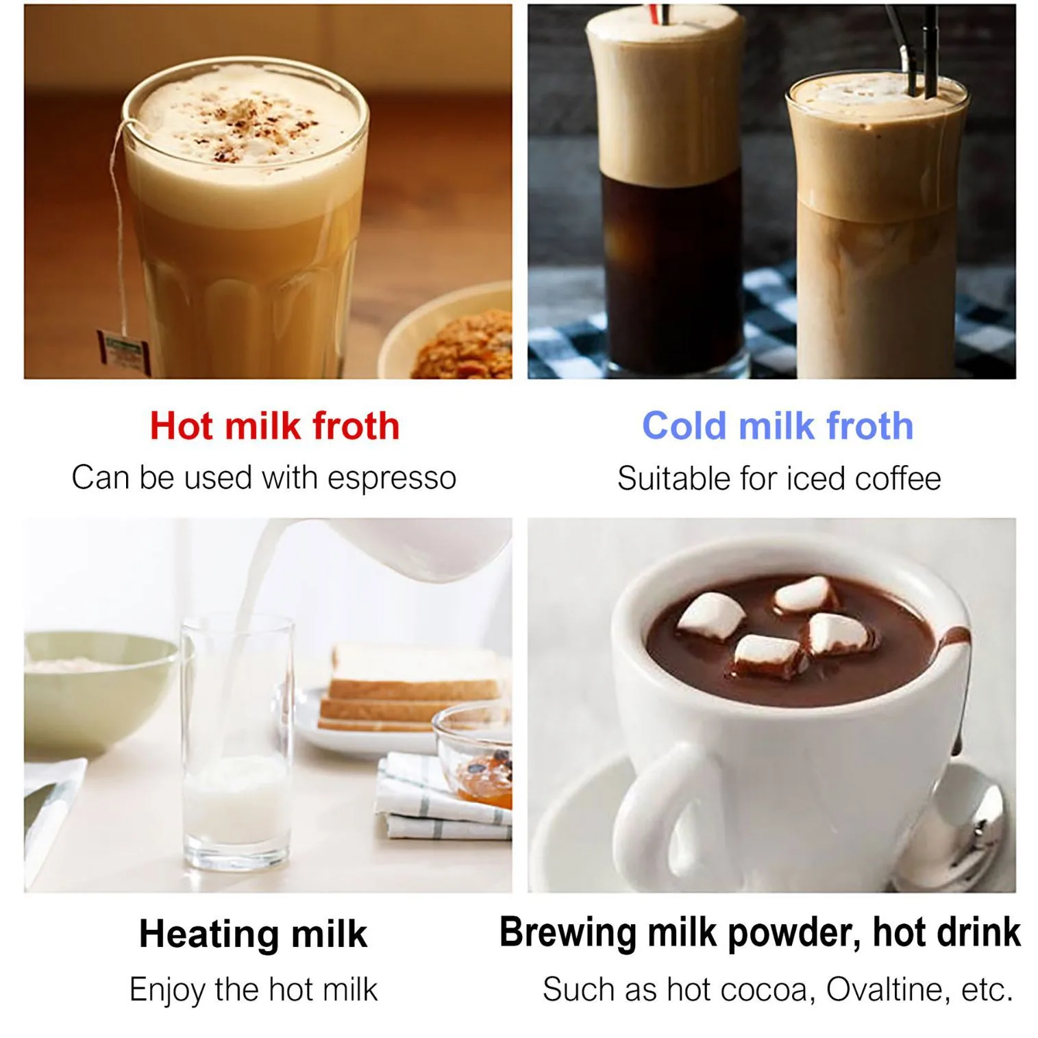 Sonifer Household Milk Frother Electric Frother Heated Milk Frother SF-3550 2