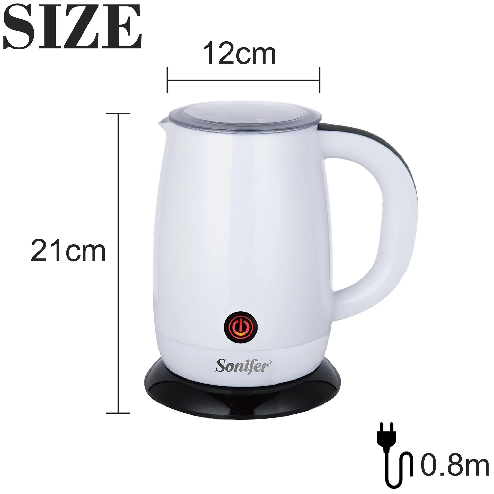Sonifer Household Milk Frother Electric Frother Heated Milk Frother SF-3550 4