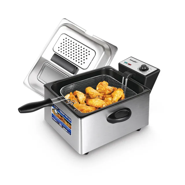 Sonifer Cross-Border Household Stainless Steel Fryer Large Capacity 6L SF-1004