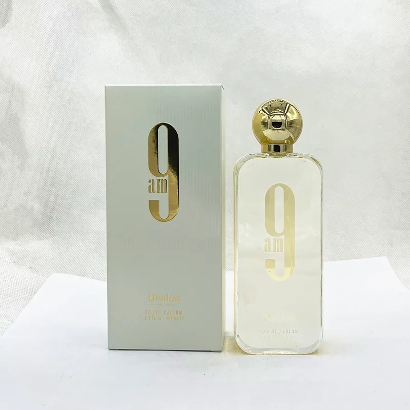 Black 9PM Perfume Four Colors Foreign Trade Best Selling African Sports Love Unisex White Men's and Women's Perfumes 2