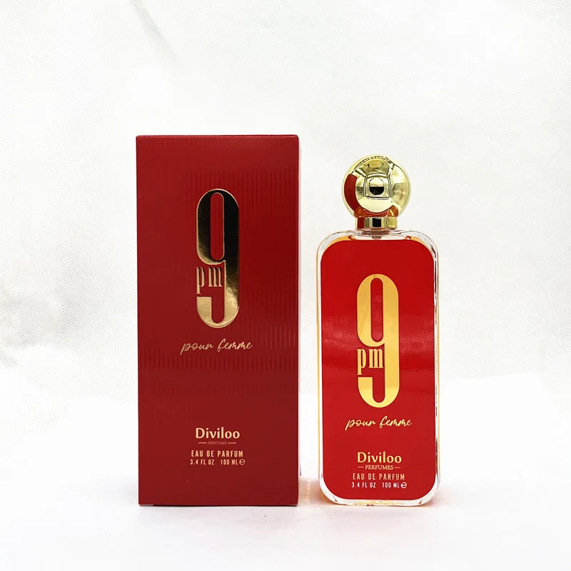 Black 9PM Perfume Four Colors Foreign Trade Best Selling African Sports Love Unisex White Men's and Women's Perfumes 4