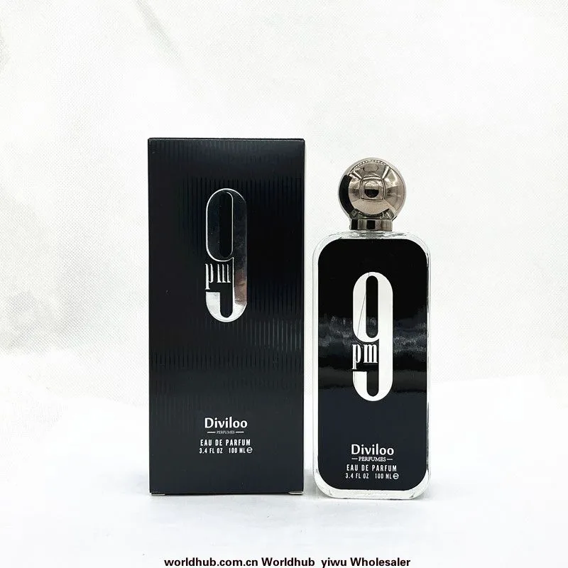 Black 9PM Perfume Four Colors Foreign Trade Best Selling African Sports Love Unisex White Men's and Women's Perfumes