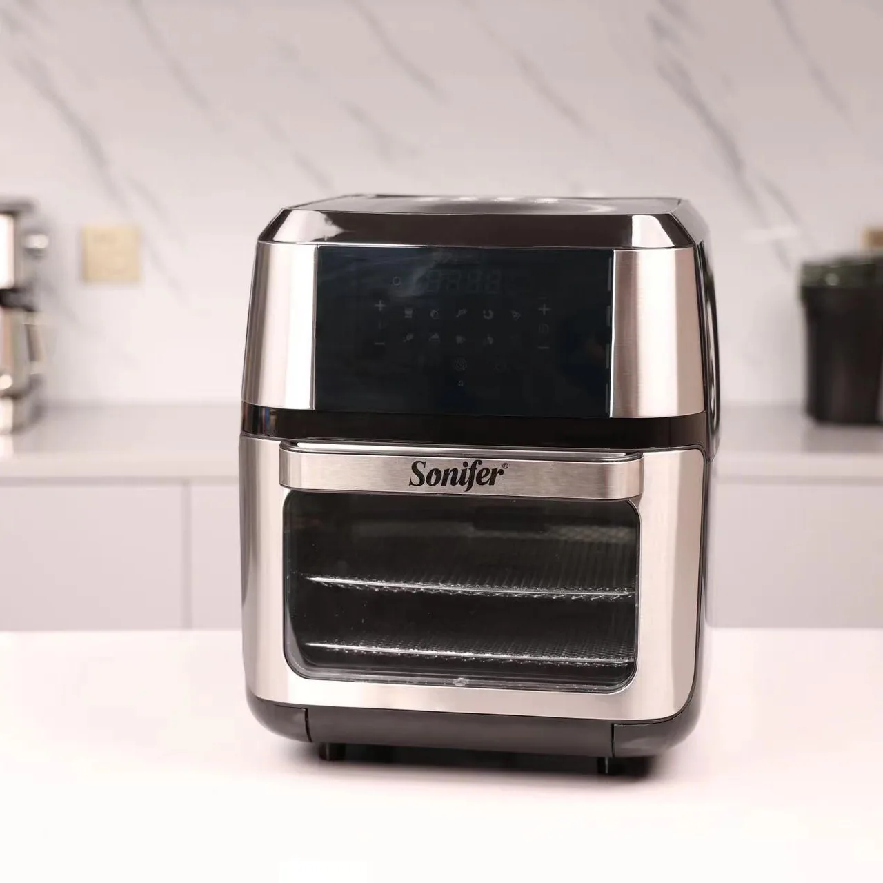 Sonifer Kitchen Large Capacity Multi-Function Automatic Digital Display Touch Screen 12L Air Fryer SF-1016 4