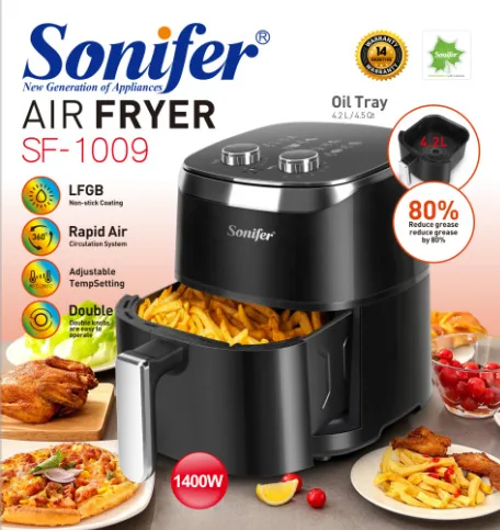 Sonifer Household 4,2L Smart Air Fryer Elektroofen SF-1009 6