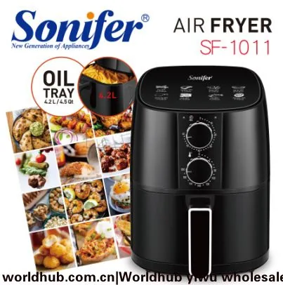 Sonifer Smart Home หม้อทอดไร้น้ำมันหน้าจอสัมผัส 4.2 ลิตร SF-1011 5