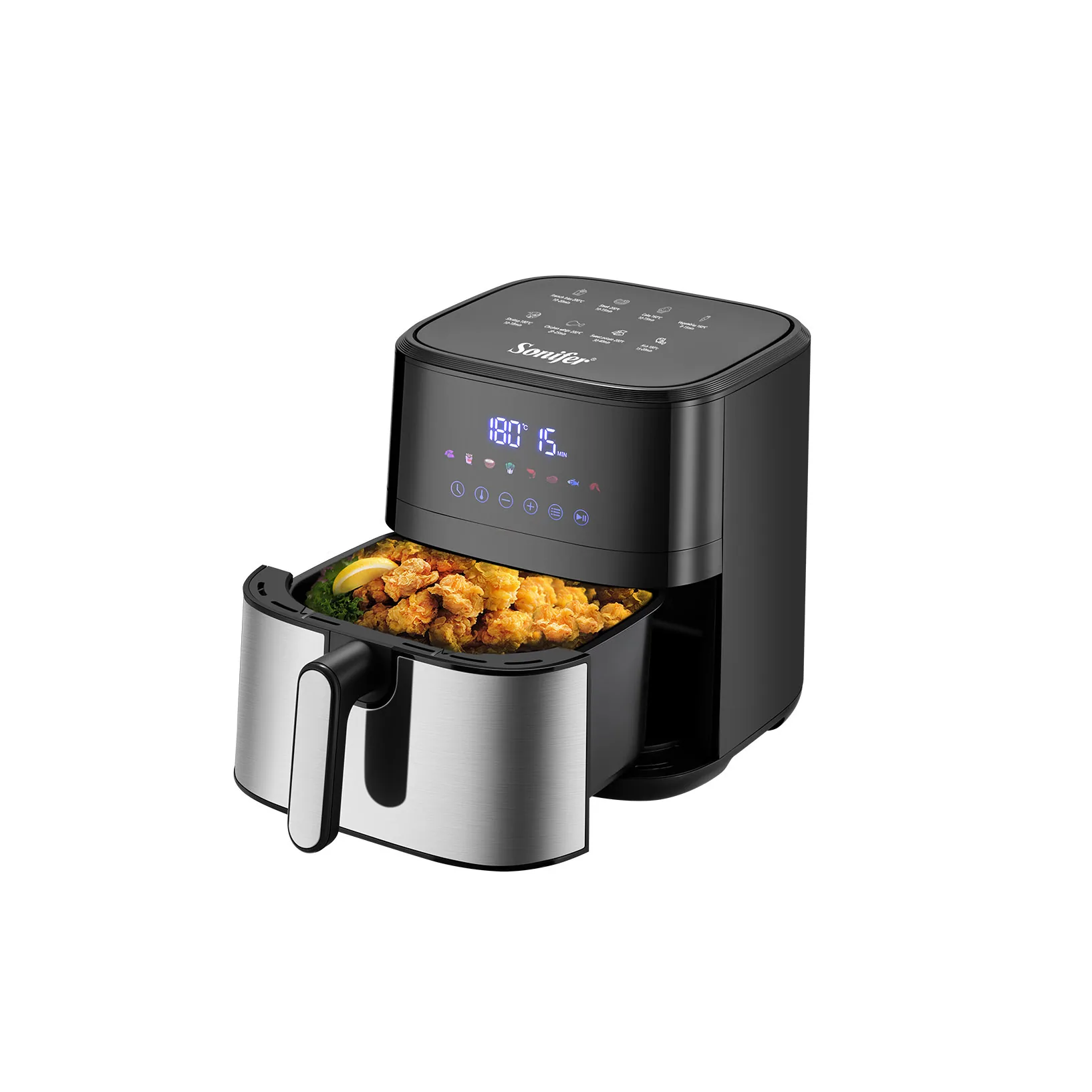 Sonifer New Air Fryer 5.5L Screen Touch Screen LED Air Fryer Electric Oven SF-1033 2