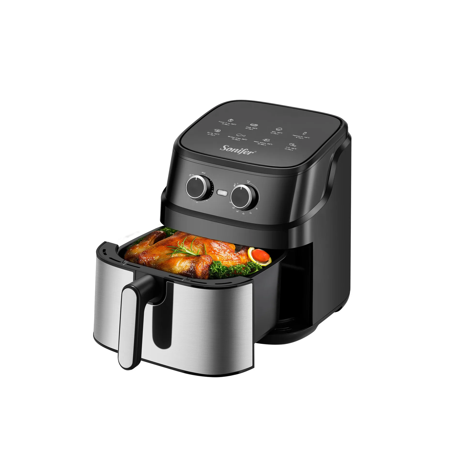 Sonifer Household 5.5L Dual Knob Air Fryer Electric Oven SF-1032 4