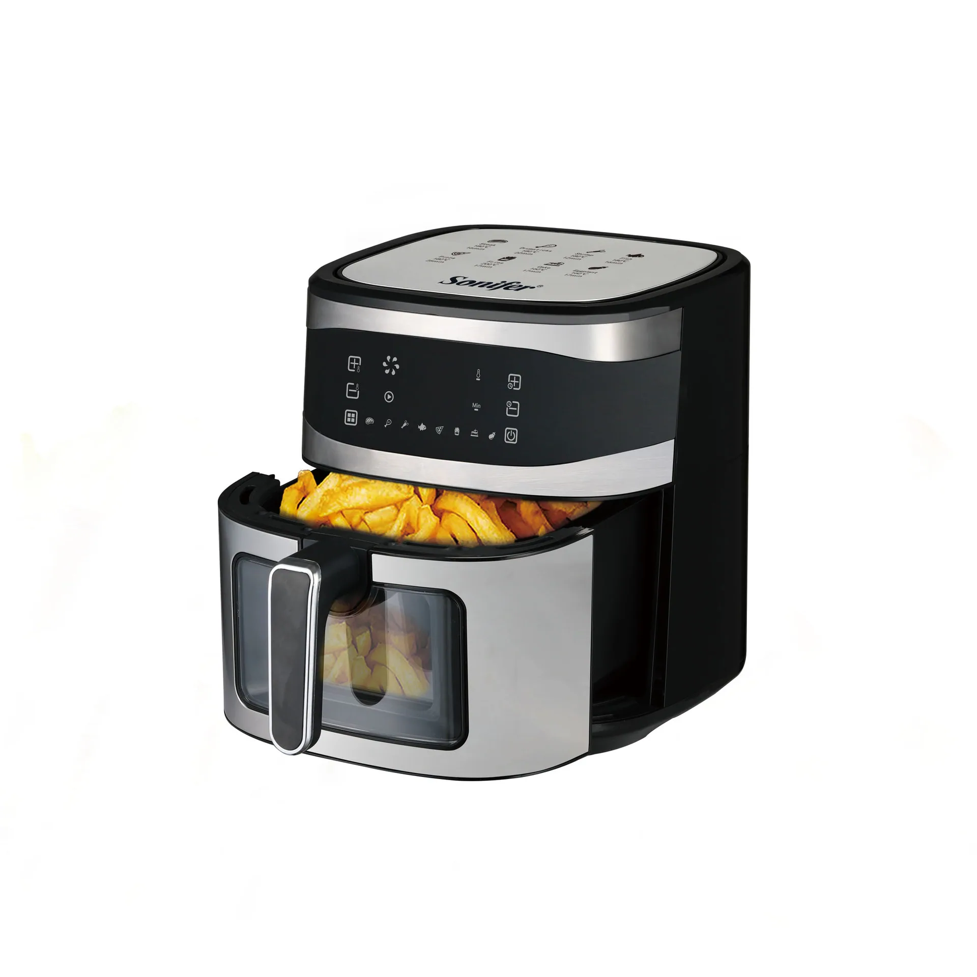 Sonifer SF-1037 Friteuse à air 6,5 L Écran tactile Friteuse électrique visuelle Friteuse à air multifonctionnelle 8