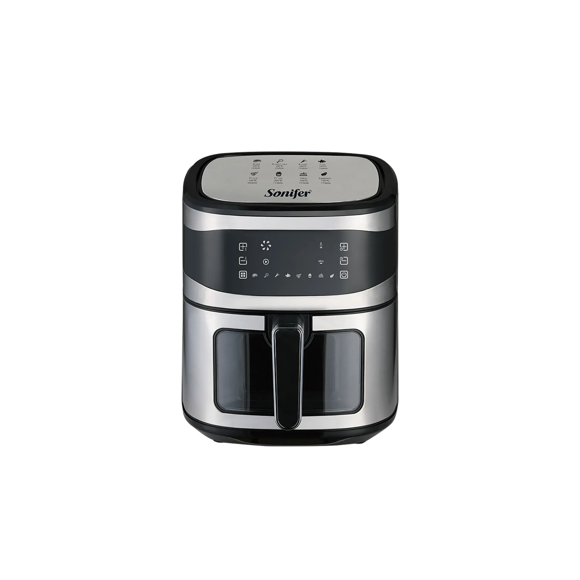 Sonifer SF-1037 Friteuse à air 6,5 L Écran tactile Friteuse électrique visuelle Friteuse à air multifonctionnelle