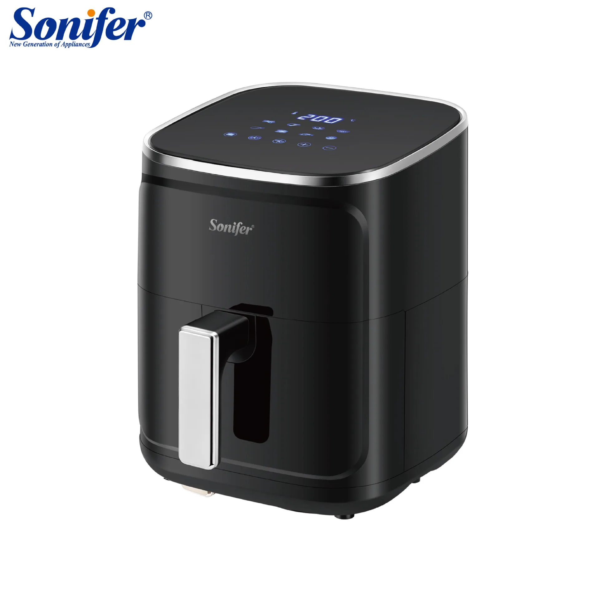 Sonifer New Cross-Border Home Kitchen Multi-function 4.5L Touch Screen Display Air Fryer SF-1025 3