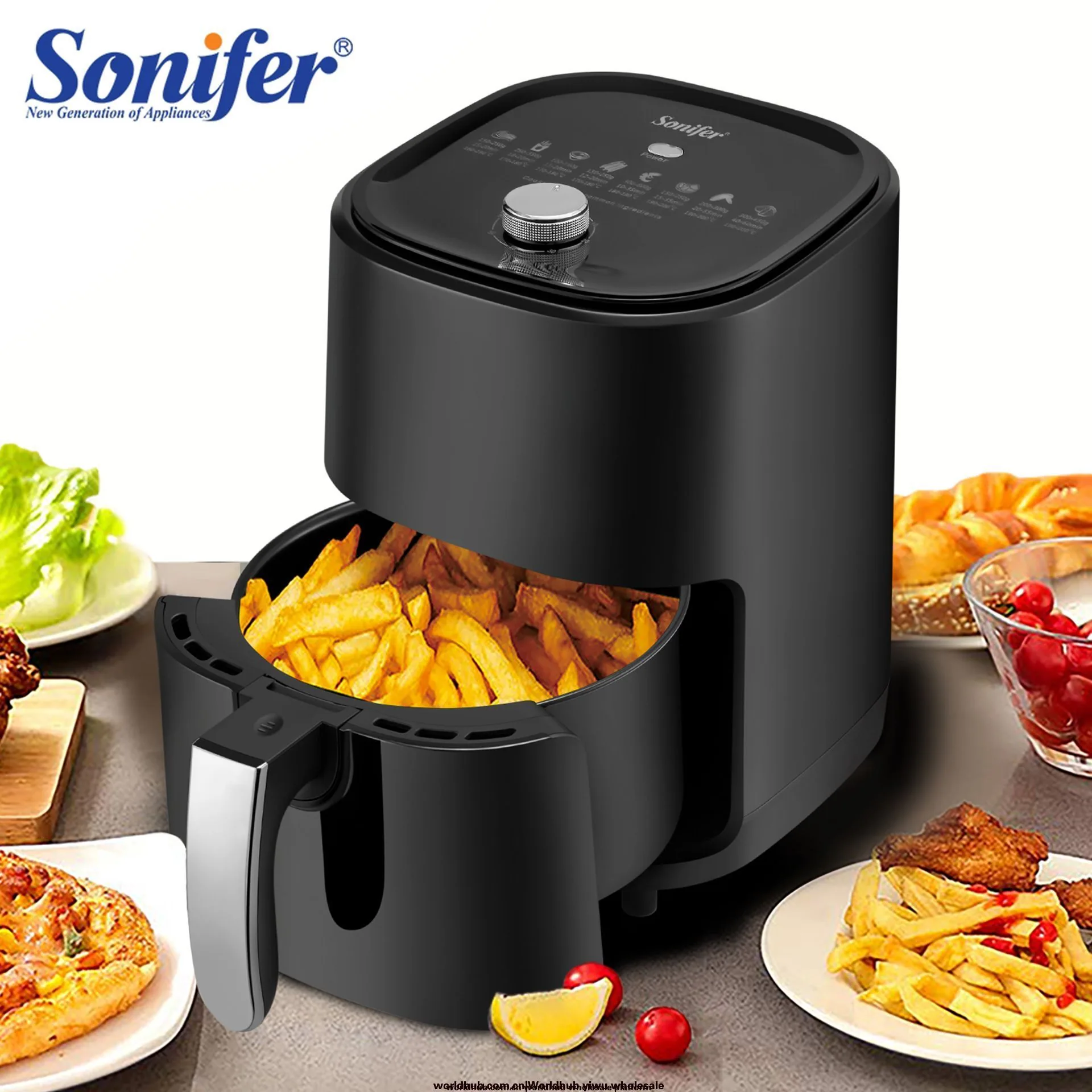 Sonifer European Household Kitchen Multifunctional 2.8L Air Fryer SF-1022 2