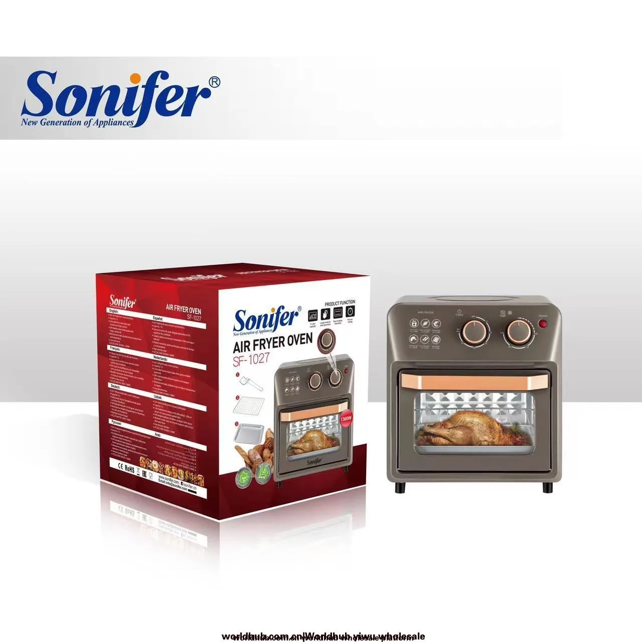 Sonifer Kitchen Multifunctional Large Capacity 11L Air Fryer Oven SF-1027