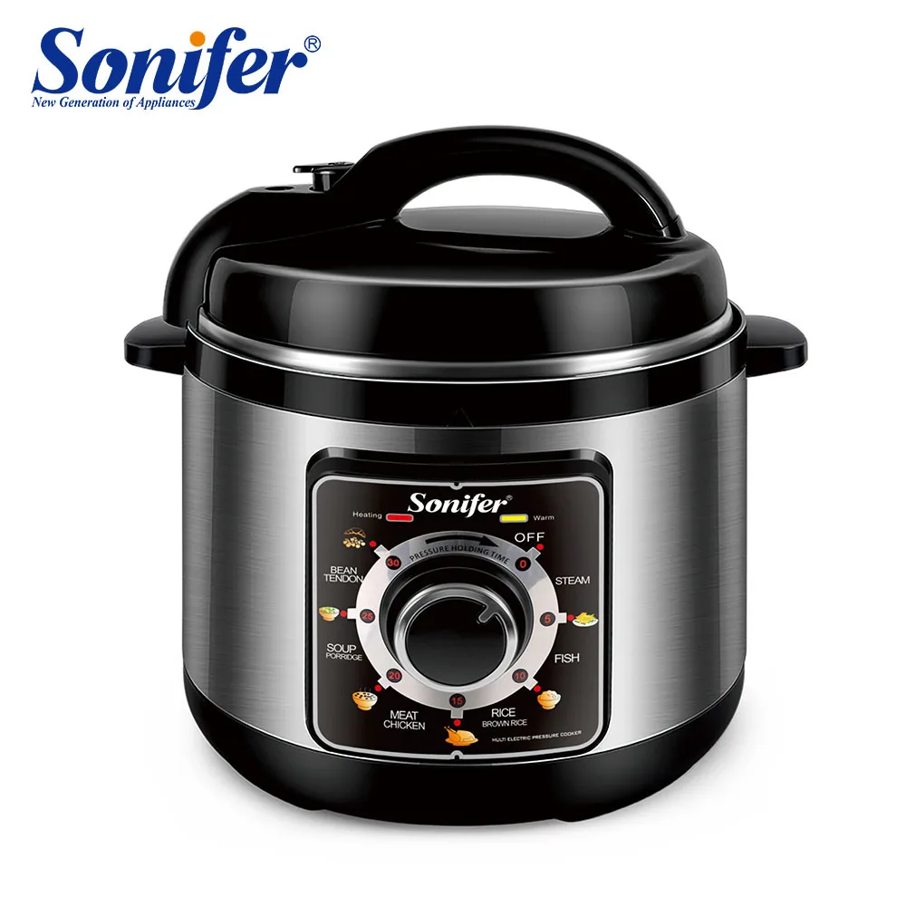 Sonifer Multifunctional Touch Screen Electric Pressure Cooker for Home 8L 1300W Rice Cooker Crisp Cooker SF-4013 2