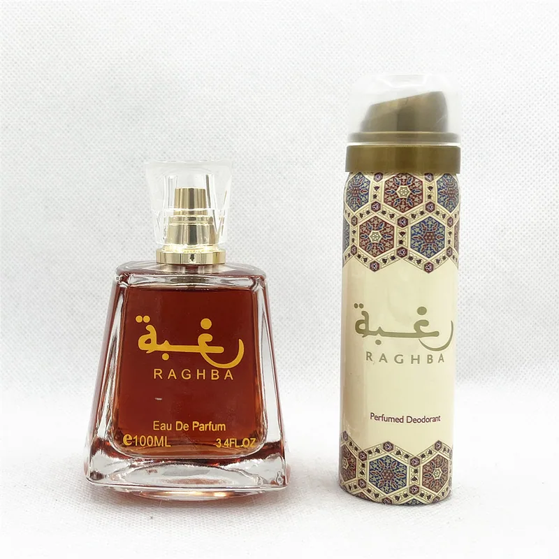 LATTA FA RAGHBA HIGH-END DUBAI ARAB CENTRAL ASIA PERFUME SPRAY GIFT BOX SET HOT SELLING PERFUMES FOR MEN AND WOMEN 2