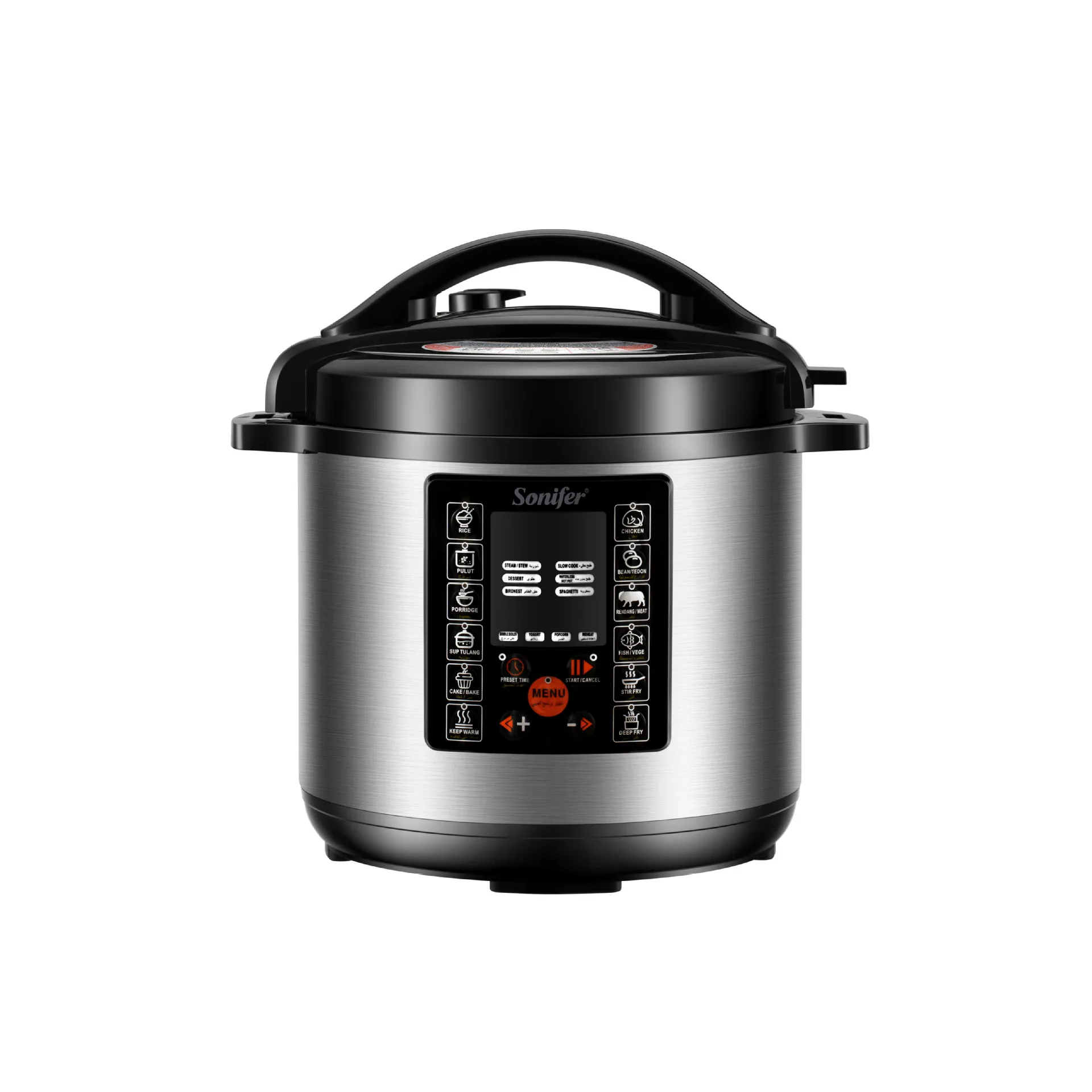 Sonifer Multifunctional Touch Screen Electric Pressure Cooker 6L 1000W Rice Cooker Stew Pot SF-4031 for Household Use 4