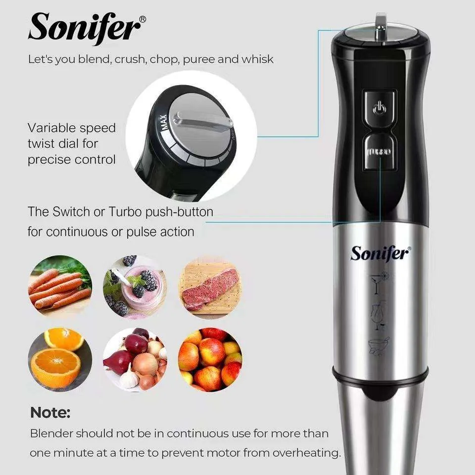 Sonifer SF-8086 Multi-Purpose Blender for Cross-border Home Kitchen Blender 3
