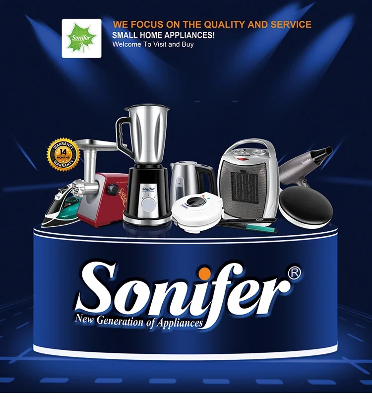 Sonifer Household Stainless Steel Electric Mixer Juice Processor SF-8092S 7