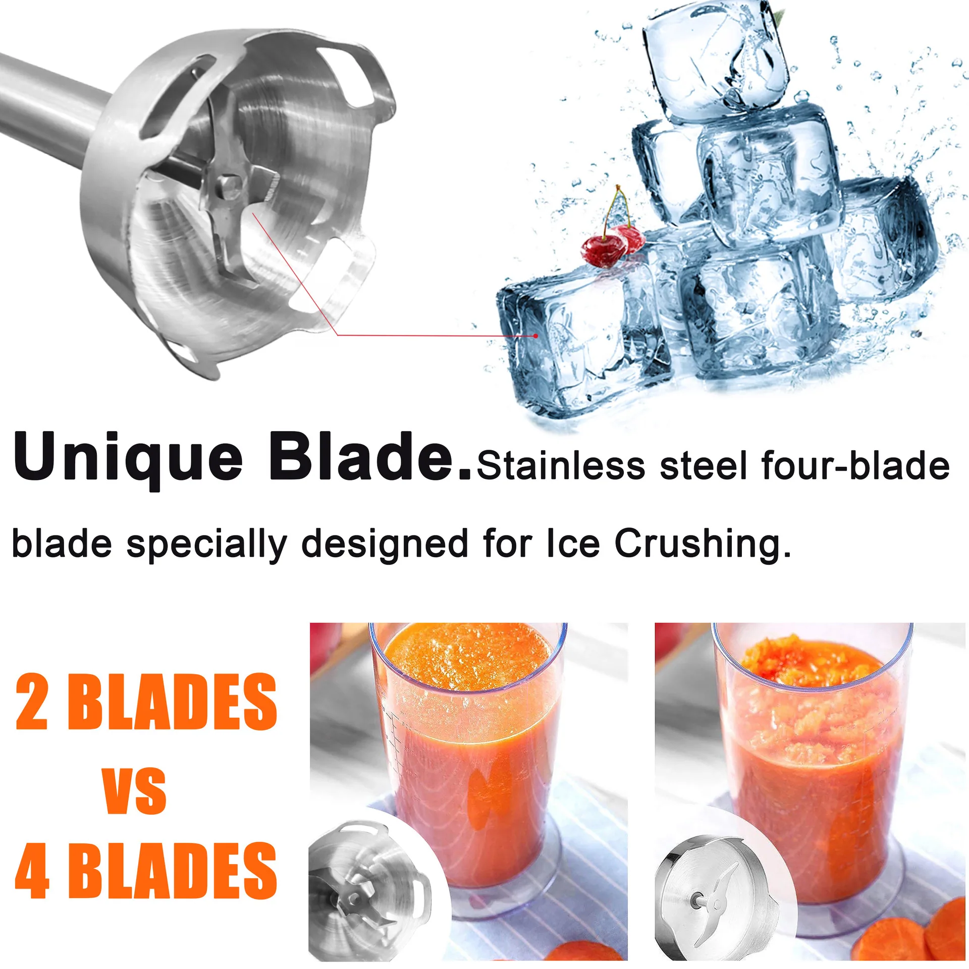 Sonifer Household Stainless Steel Electric Mixer Juice Processor SF-8092S 5