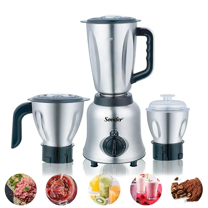 Sonifer SF-8062 Licuadora Multifuncional 3 en 1 de Acero Inoxidable para Cocina Transfronteriza en el Hogar 3