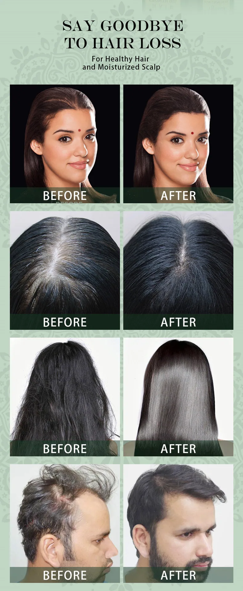 Minyak rambut Herbal Adivasi 17