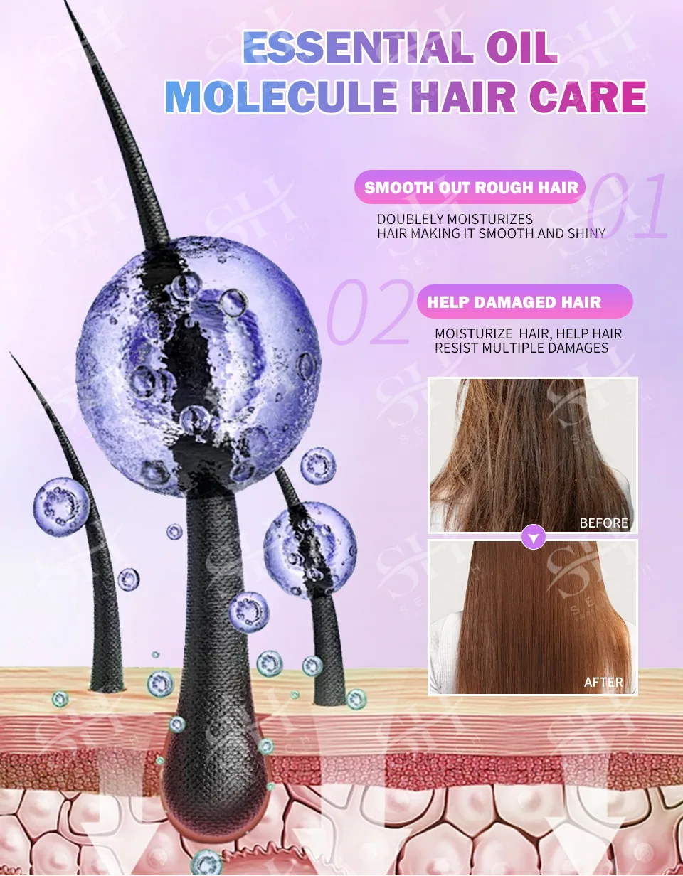 Mixed Color Capsules: 40 capsules for curly hair curls, essential oils, hair insulation, hair damage, hair damage, moisturizing 13