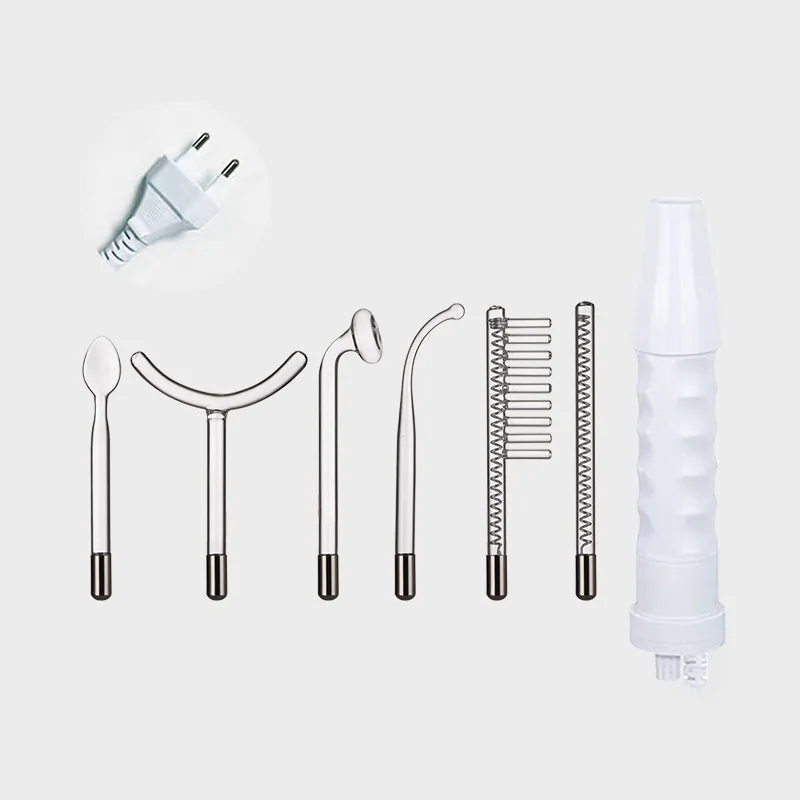 High frequency electrotherapy equipment set box 7 pieces set 4 pieces set 6 pieces beauty device accessories glass electrotherap 33