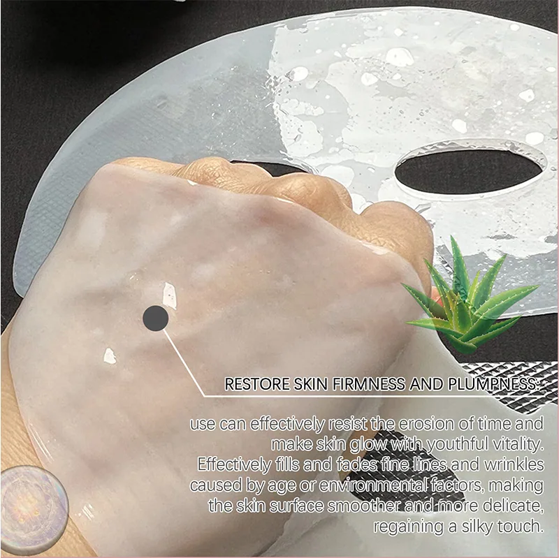Topeng rentas sempadan Amazon split collagen hydrating mask melembapkan dan melembapkan mengangkat dan mengetatkan drop-off 19