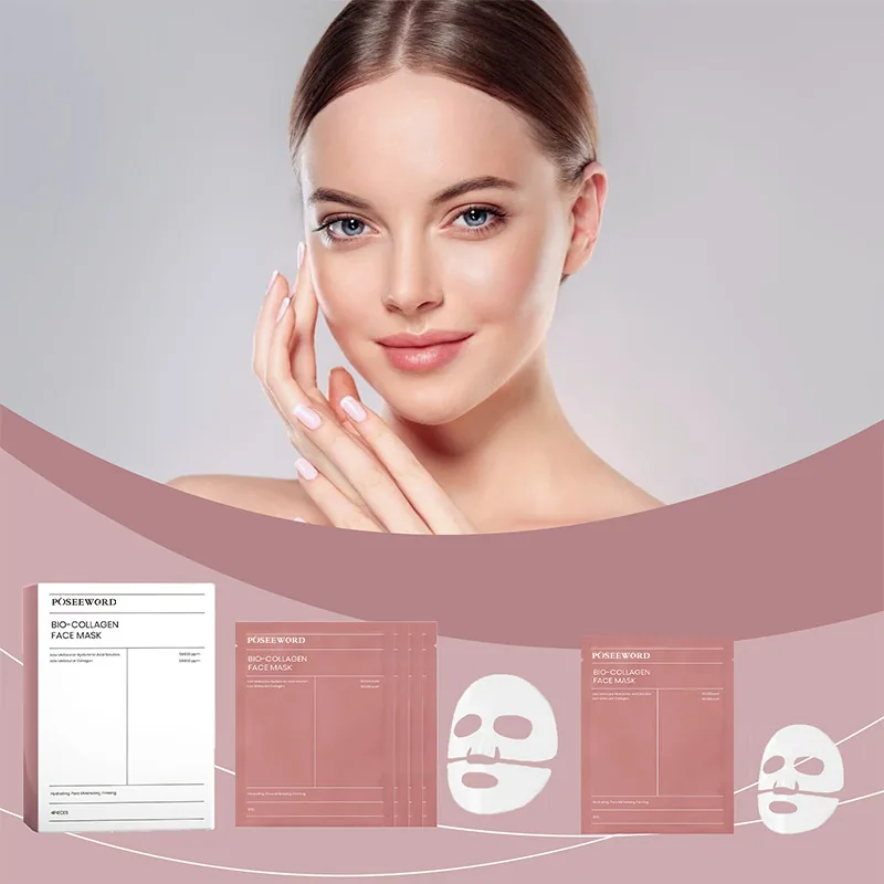 Topeng rentas sempadan Amazon split collagen hydrating mask melembapkan dan melembapkan mengangkat dan mengetatkan drop-off 18