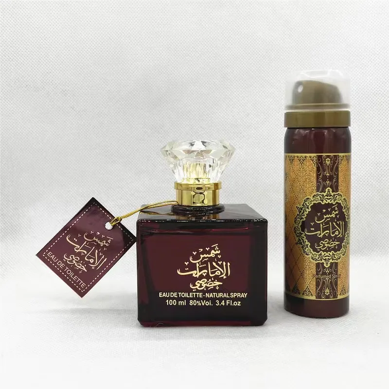 Perfume spray gift box set scene shows Dubai Yemen Central Asia Malaysia foreign trade export