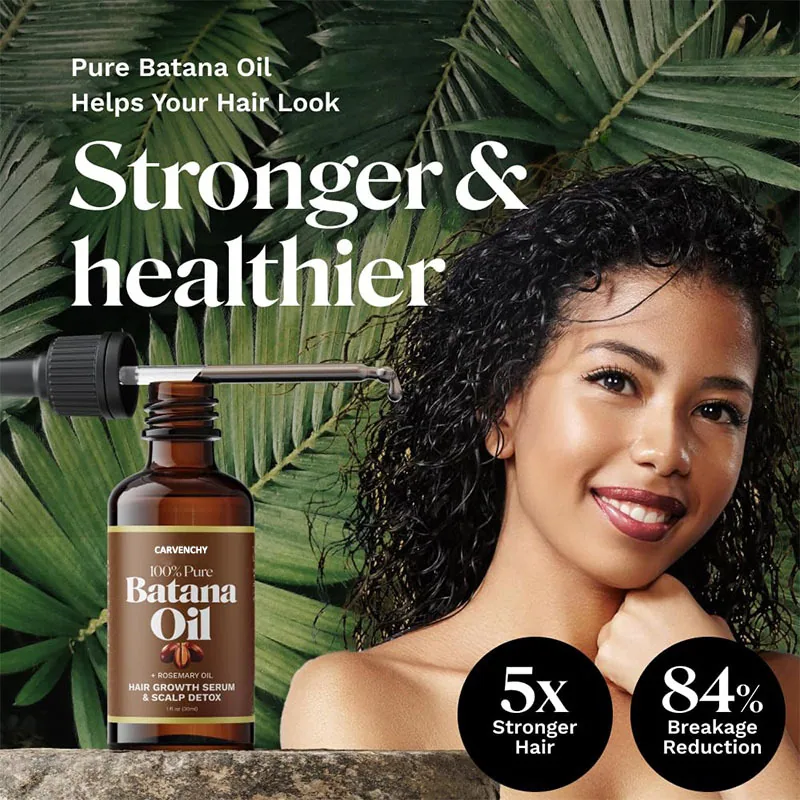 Cross-border exclusive 100% Pure Batana Oil Organic Batana Oil Rosemary Hair Essential Oil 3