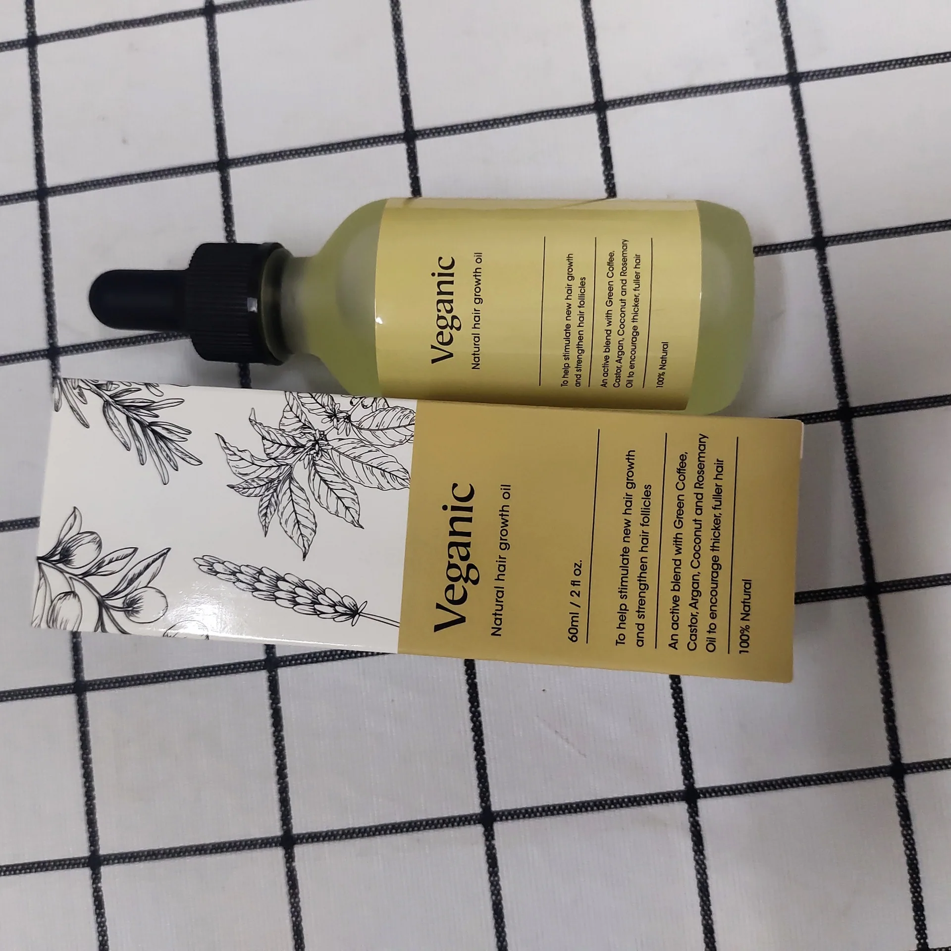 Cross-border exclusive Thrive Hair Oil Veganic Anti-frizz Hair Repair Rosemary Hair Care Oil