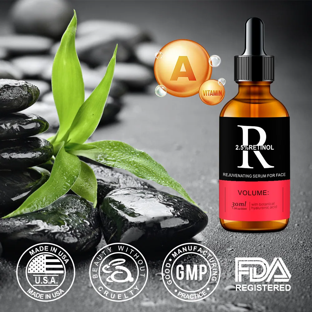 Cross-border ENVISHA retinol serum anti-wrinkle lightening fine lines moisturizing all English serum foreign trade hits 6