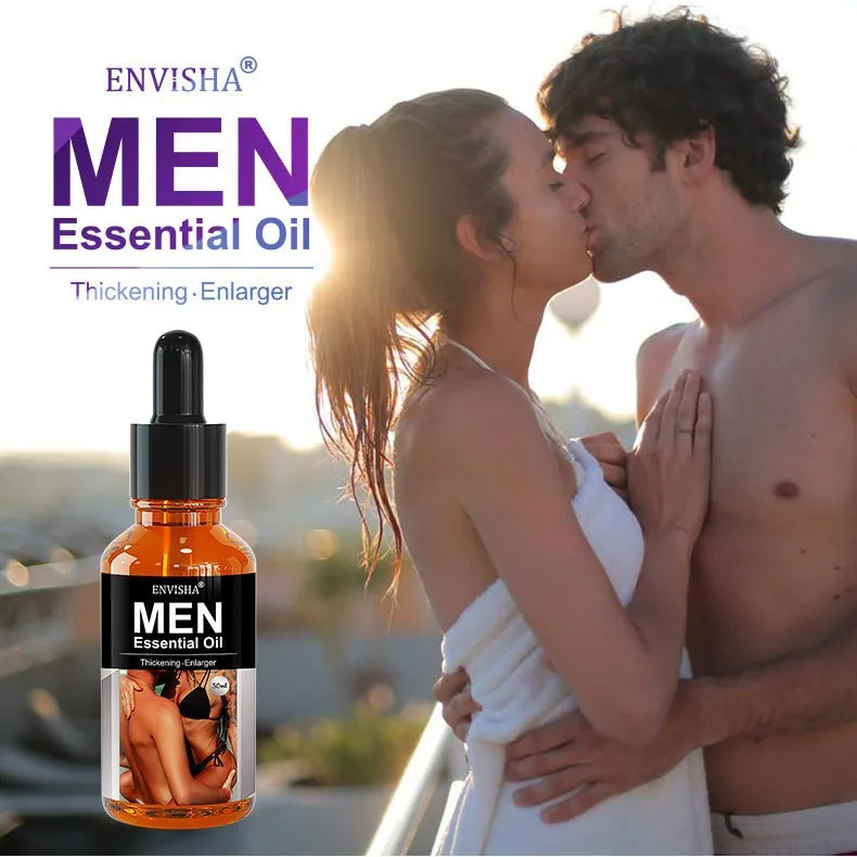 Cross-border ENVISHA Men's Massage Oil 30ML Rejuvenating Enhancement Enhancement Long-lasting Strength Essential Oil Foreign Tra 3