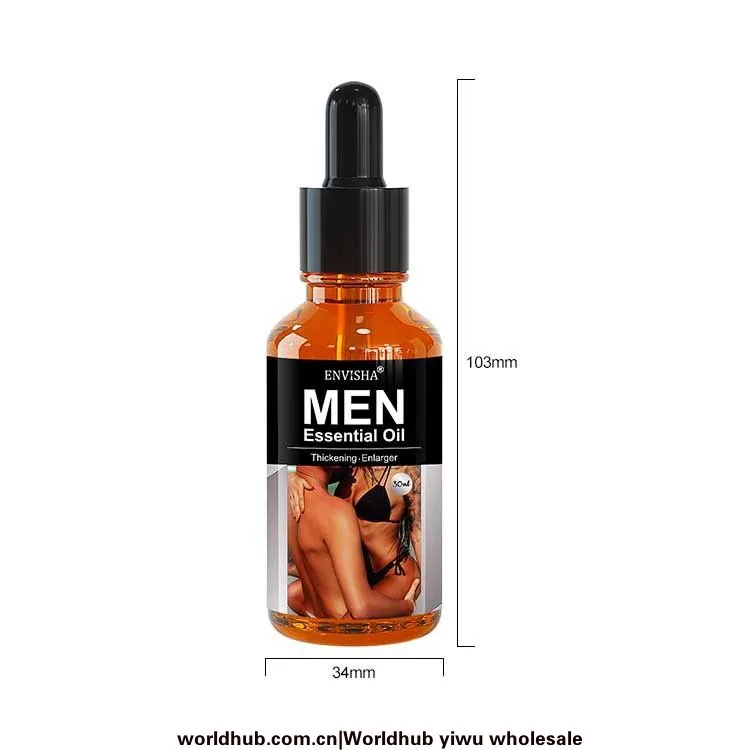 Cross-border ENVISHA Men's Massage Oil 30ML Rejuvenating Enhancement Enhancement Long-lasting Strength Essential Oil Foreign Tra 5