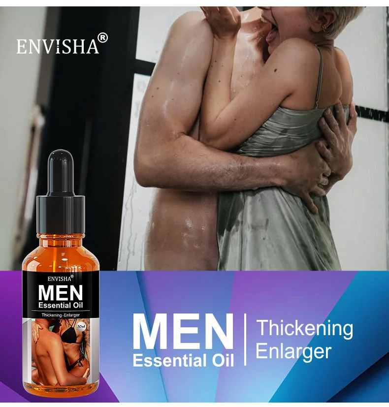 Cross-border ENVISHA Men's Massage Oil 30ML Rejuvenating Enhancement Enhancement Long-lasting Strength Essential Oil Foreign Tra 8