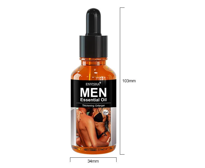 Cross-border ENVISHA Men's Massage Oil 30ML Rejuvenating Enhancement Enhancement Long-lasting Strength Essential Oil Foreign Tra 6