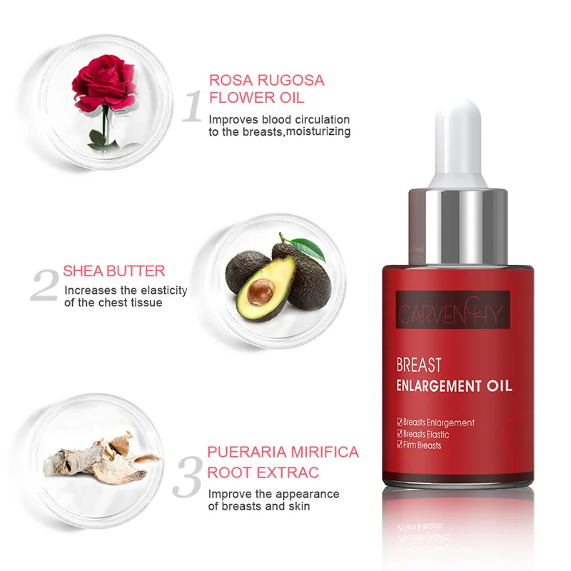 Cross-border exclusive BREAST ENLARGEMENT OIL Breast enlargement milk essential oil breast enlargement, firmness and fastness 9