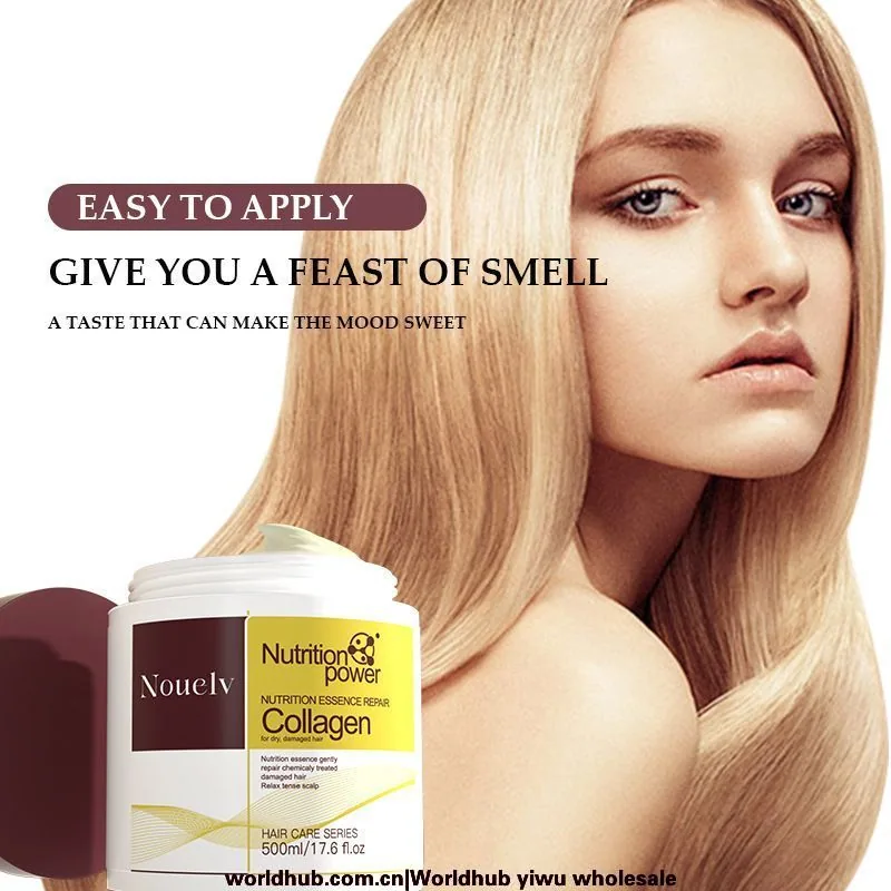 Cross-border foreign trade Nouely collagen hair mask karseell same nourishing essence hair cream conditioner 2