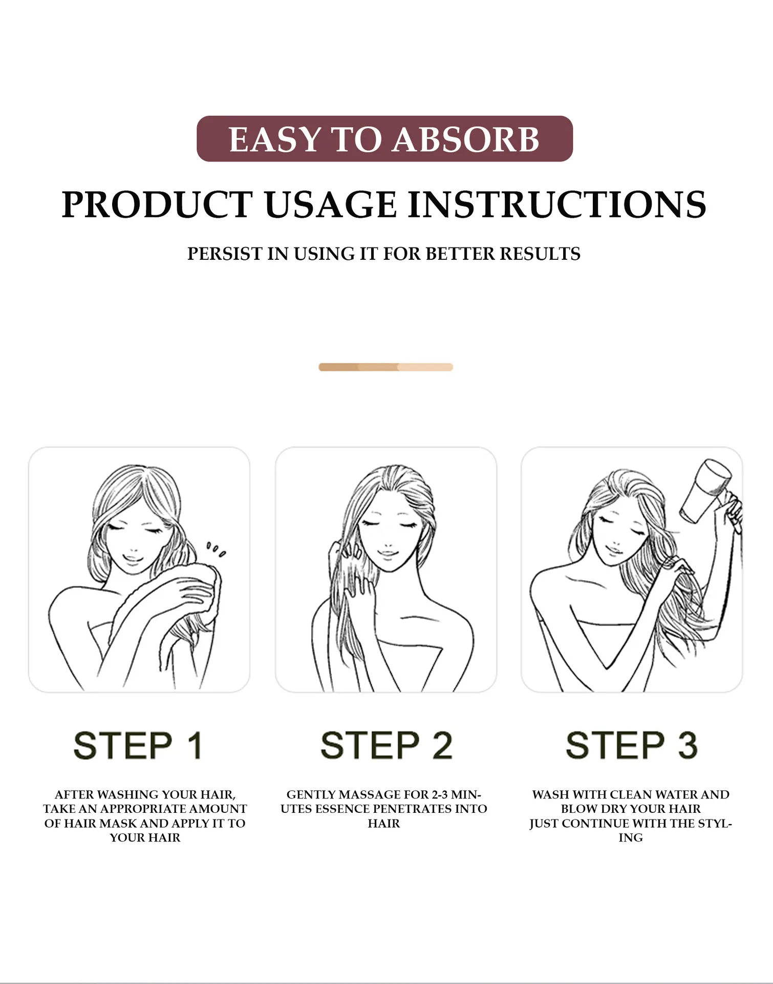 Cross-border foreign trade Nouely collagen hair mask karseell same nourishing essence hair cream conditioner 16