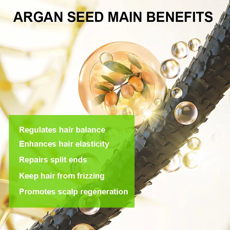 Cross-border exclusive Morocco argan oil Argan oil softens hair 3